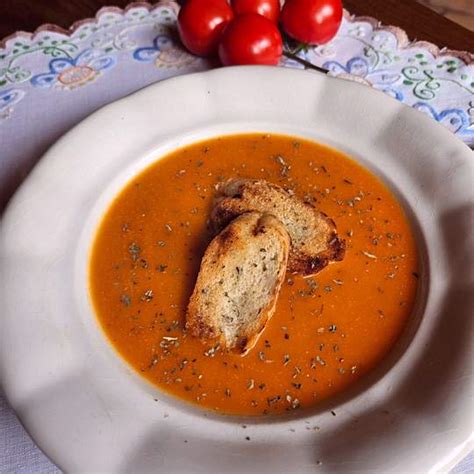 Sopa De Tomate Recetas Rapidas Y Faciles