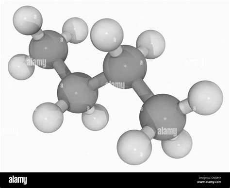 Molecular Model Butane Hi Res Stock Photography And Images Alamy