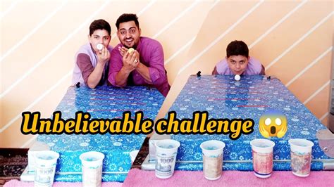 Put The Ball In Glass Challenge Junaid Rajput YouTube