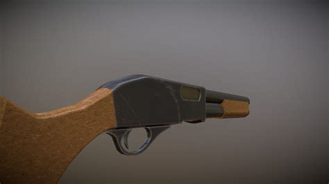 Sawed Off Shotgun Download Free 3d Model By Jool 2354bd6 Sketchfab