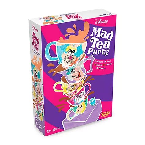 Disney Mad Hatters Tea Party Board Game By Funko Pop Look Again