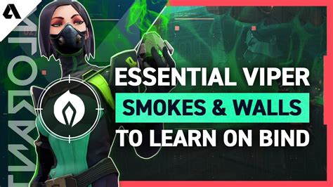 9 Essential Viper Smokes And Walls To Learn On Bind Valorant Guide