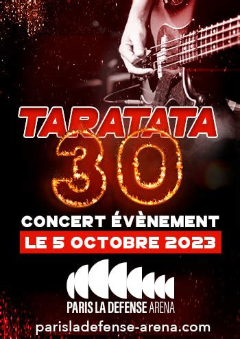 Taratata Ans Concert Paris La D Fense Arena Billets