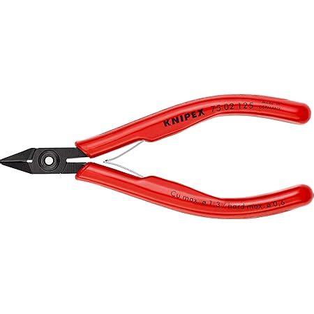 Knipex Alicates De Corte Diagonal Para Electr Nica Bru Ido Con Fundas