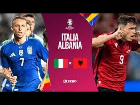 Italia Vs Albania En Vivo Youtube