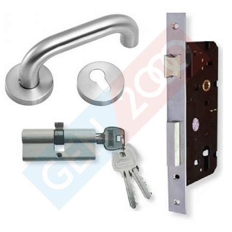 Jual Set Paket Handel Kunci Pintu Kayu Komplit Door Handle Pintu