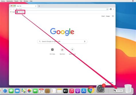 How to Add Chrome Bookmarks to Mac Dock