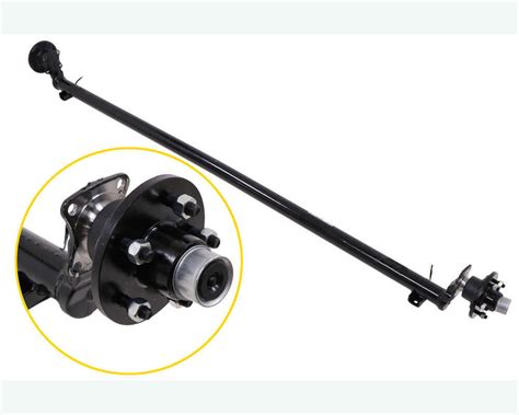 Trailer Axle With Idler Hubs Drop On Bolt Pattern