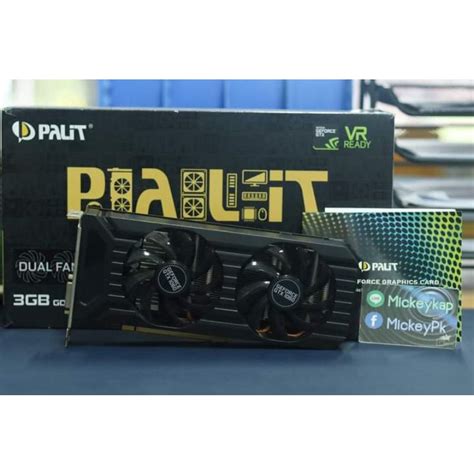 การดจอ PALIT GEFORCE 1060 DUAL 3GB มอ 2 Shopee Thailand