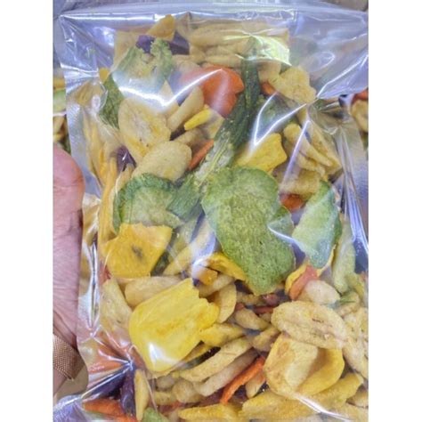 Mix Healthy Fruits Vegetables Chips Halal Kerepek Campuran Buah