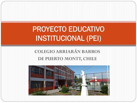 Ppt Proyecto Educativo Institucional Pei Powerpoint Presentation