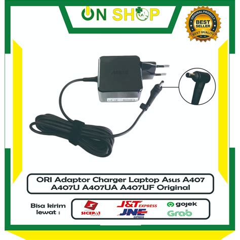 Jual Adaptor Charger Laptop Vivobook Asus A405 A405u A407 A407u Original Shopee Indonesia