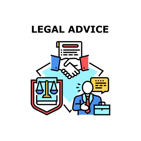 Legal Advice Vector Concept Color Illustration Vector Art At