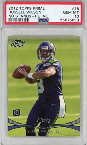 Best Russell Wilson Topps Rookie Card Sells For Over 100 000