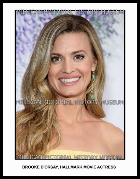 Brooke Dorsay Hallmark Movie Actress Millican Pictorial History Museum