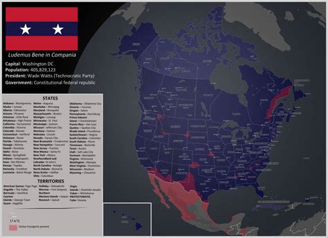 Map of the North American Union. by NondescriptNorbert on DeviantArt