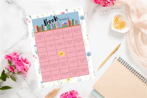 Printable Book Bingo - Etsy