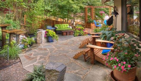 38 Awesome Flagstone Patio Design Ideas Magzhouse