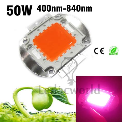 Pcs W Led Plant Grow Light Nm Nm Full Spectrum High Power Led