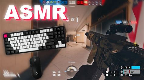 Asmr Gaming Rainbow Six Siege Keyboard Sounds Whispering Youtube