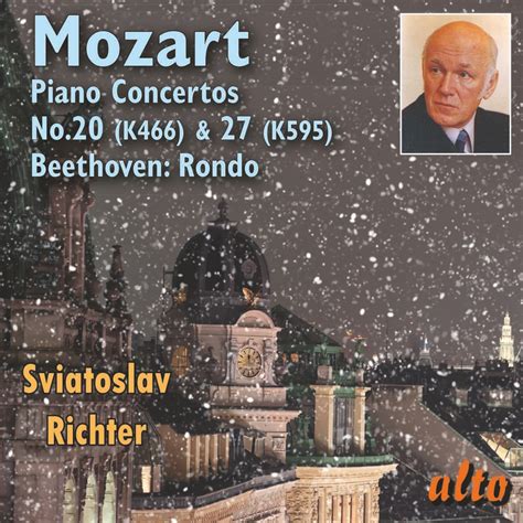 Mozart Piano Concertos Nos Beethoven Rondo Richter