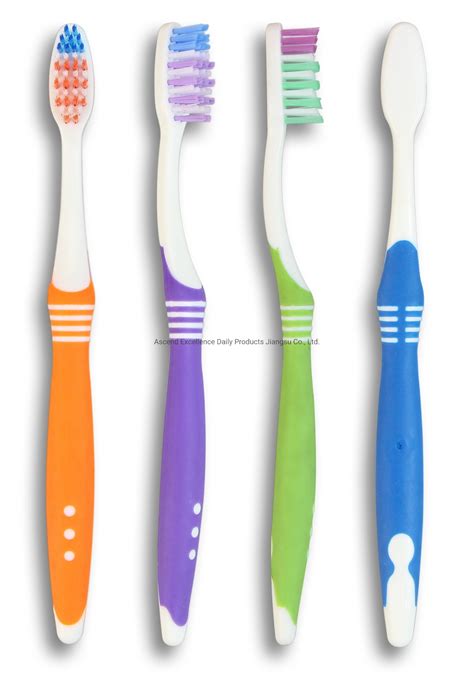 Sporty Adult Toothbrush With Customized Logo And Package China