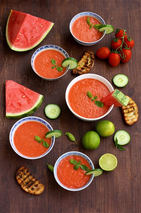 Watermelon Gazpacho • Happy Kitchen