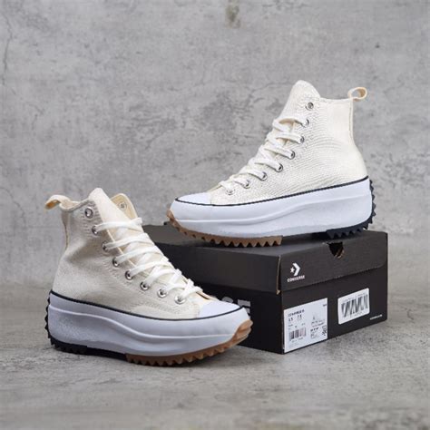 Jual Converse Run Star Hike Lugged High Off White Like Original