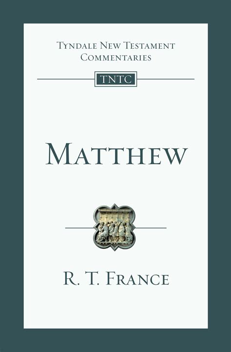 Matthew: An Introduction and Commentary (Volume 1) (Tyndale New