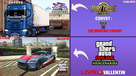 Live Gta Online Ets Incepem Cu Gta Si Continuam Cu Un Convoy