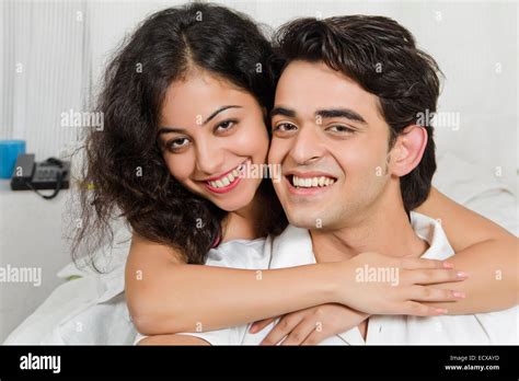 indian Beautiful Couple romance Stock Photo - Alamy