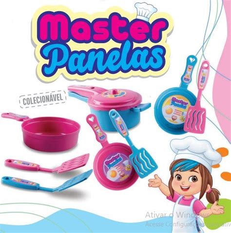 Kit Panelinhas Infantil Jogo Pe As Panela De Press O Frigideira