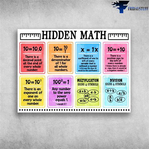 Back To School - Hidden Math, There Is A Decimal Point At The End Of ...