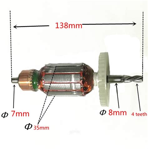 Bosch GSB 13 RE Endüvi Rotor Armature Karakoy Online