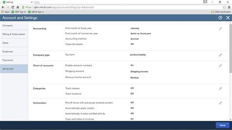 How To Review Company Settings In QuickBooks Online Dummies