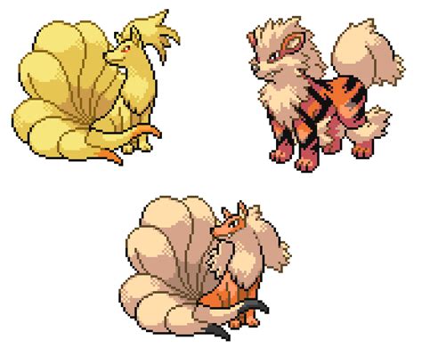 Ninetales And Arcanine Fusion