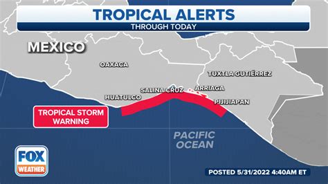 Hurricane Agatha Forms In The Eastern Pacific Landfall Expected In