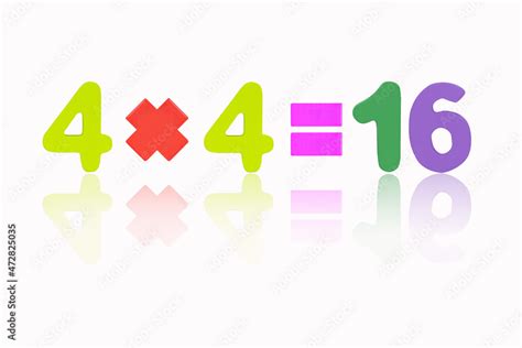 multiply  equals sixteen  image  simple math