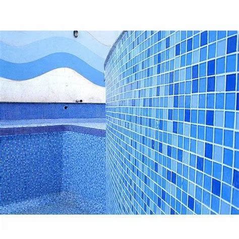 Swimming Pool Crystal Mosaic Tile Thickness 4 6 8mm At Rs 150 Per Sq