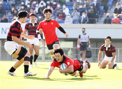 【ラグビー】帝京大v2へ開幕5連勝 早大との全勝対決7tで制す「成長できた」松山主将手応え ラグビー写真ニュース 日刊スポーツ