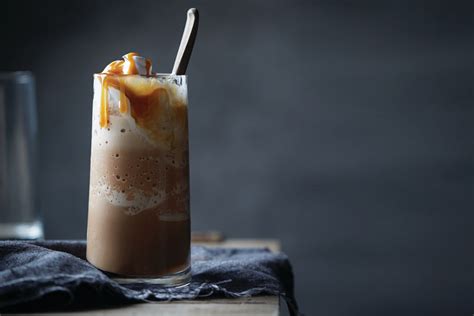 Receta De Caf Frapp De Caramelo Helado Recetas Vitamix