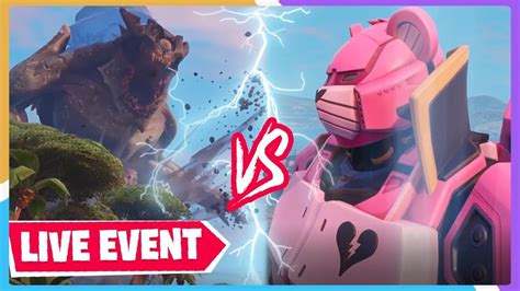 Fortnite The Final Showdown Event Robot Vs Monster Youtube