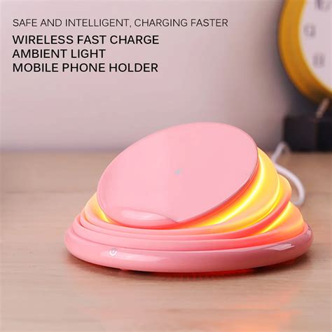 The Latest 3 IN 1 Night Light Wireless Charger Holder Sleep Atmosphere