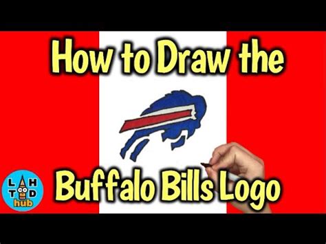 How to Draw the Buffalo Bills Logo - YouTube