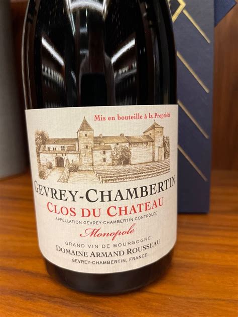 Domaine Armand Rousseau P Re Et Fils Gevrey Chambertin Clos Du