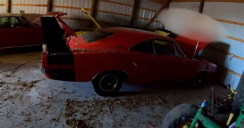 Classic Dodge Daytona And Charger Barn Finds Discovered Among Dead Rodents