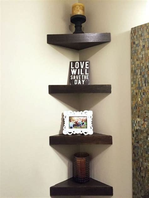 Wooden Corner Shelves Design | Foter