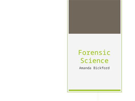 PPTX Forensic Science Chem Project DOKUMEN TIPS