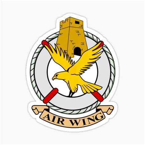 Malta Air Wing L Iskwadra Tal Ajru Tal Fam Emblem Sticker By