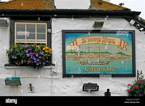 St Ives The Sloop Inn Pub Penwith Cornwall Southwest England